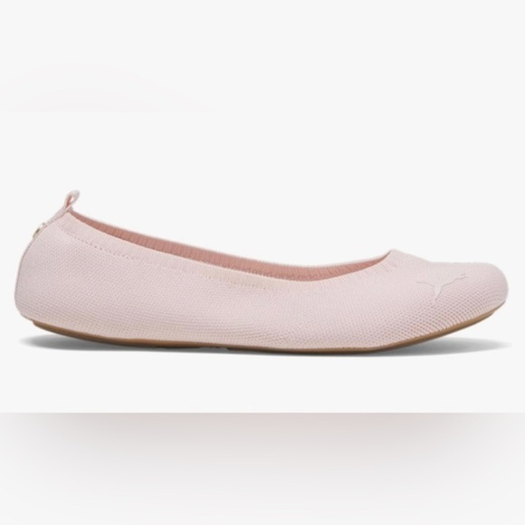 Puma Womens Illiana frosty Pink Ballet Casual slip on Flats size US9/UK6 new - Picture 2 of 6